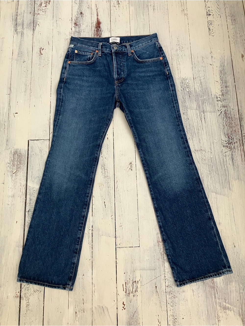 Citizens of Humanity Ryan Low-Slung Vintage Bootcut Jeans Size 24